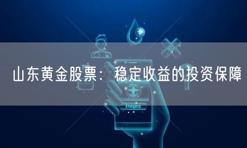 山东黄金股票：稳定收益的投资保障